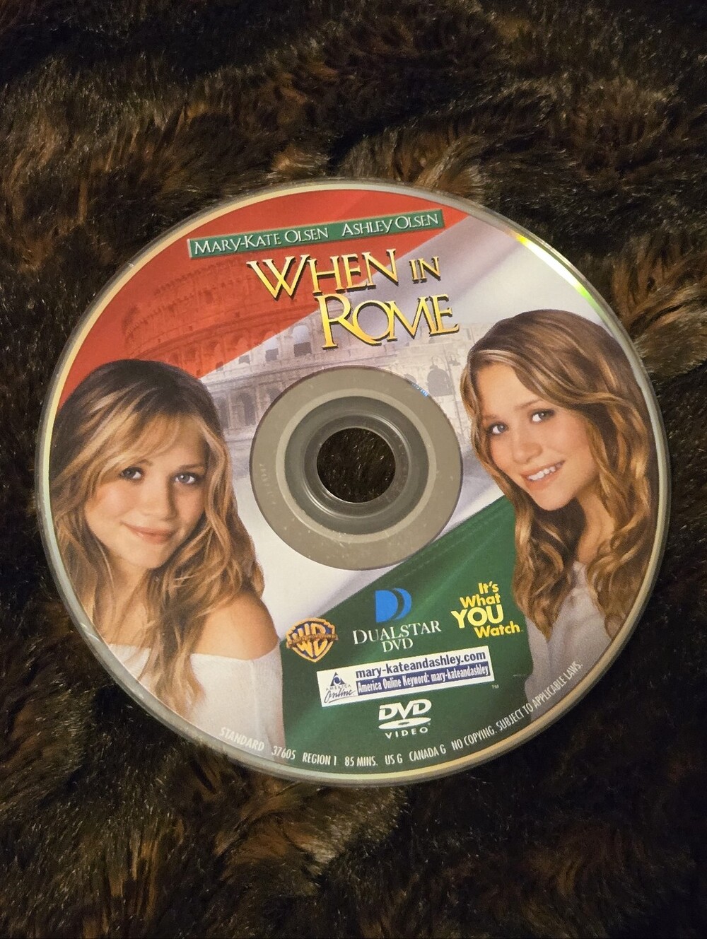 When in Rome DVD Mary-Kate & Ashley Olsen, OLSEN TWINS PLUS BONUS EMPTY CASES